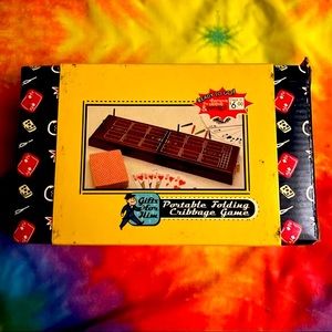 🌟 Vintage Portable Cribbage Game 🌟